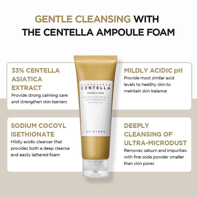 Skin1004 - Madagascar Centella Ampoule Foam Cleanser