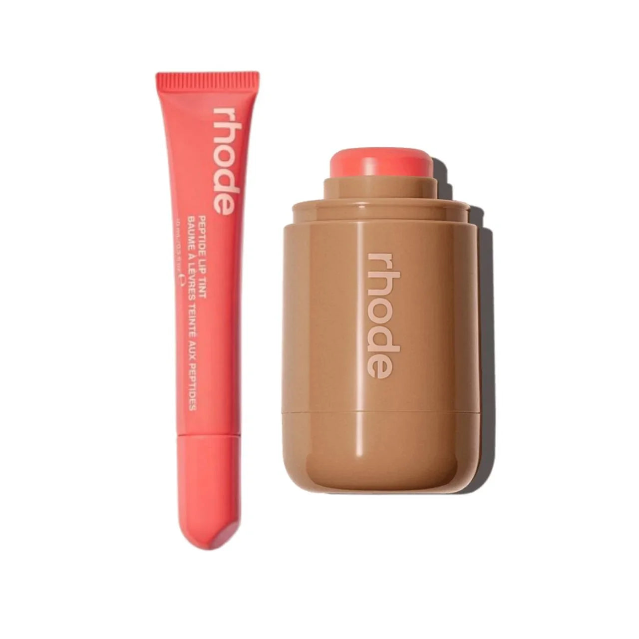 Spicy Marg Pocket Blush & Peach pit Peptide Lip Tint Duo