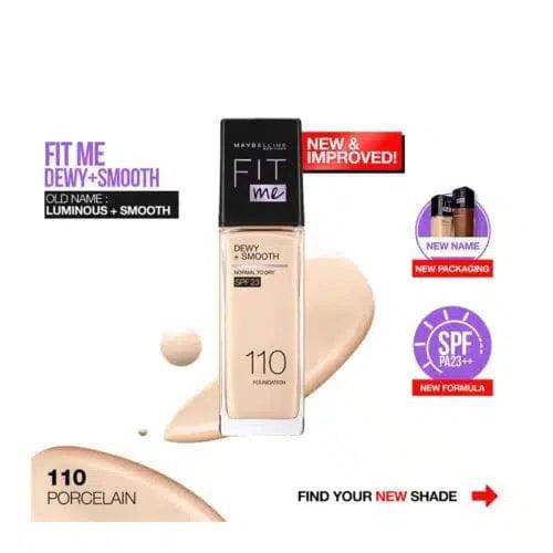 Maybelline Fit Me Dewy + Smooth Foundation 110