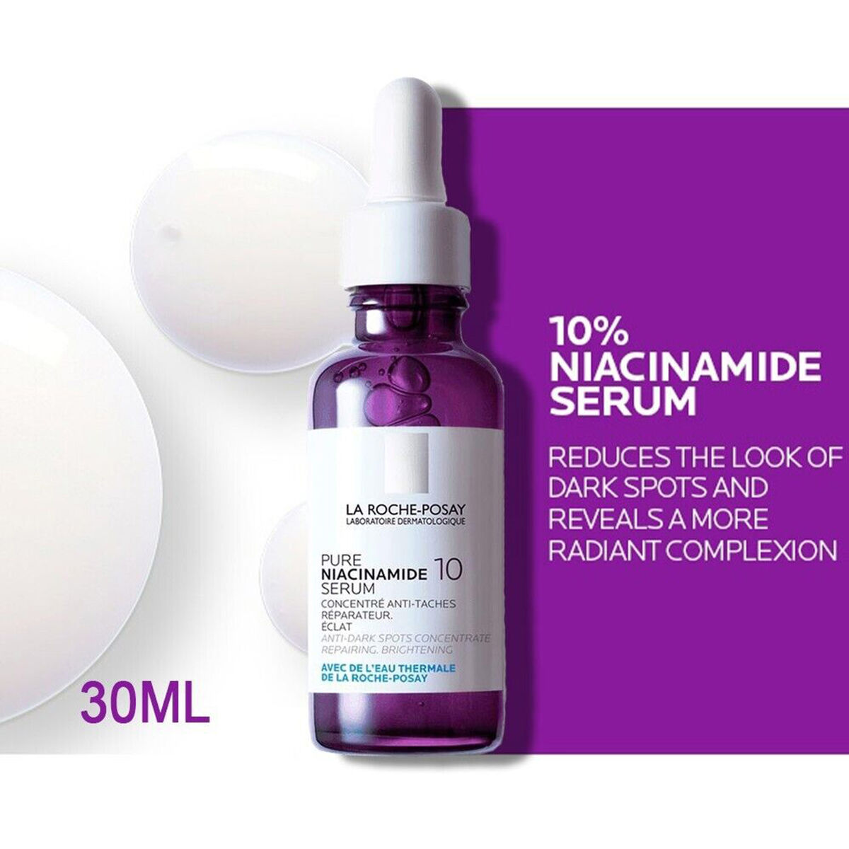 LA Roche-Posay 10% PURE NIACINAMIDE SERUM 30ml