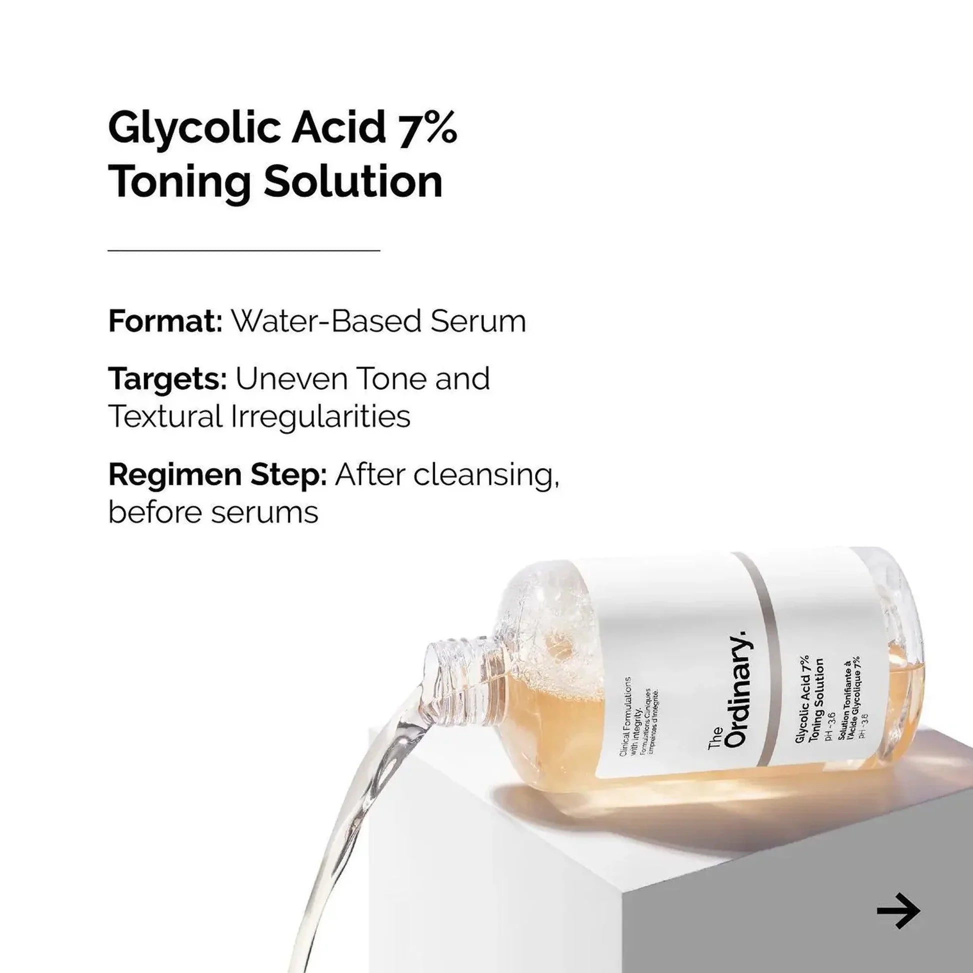 Ordinary Glycolic Acid 7% + Hyaluronic Acid
